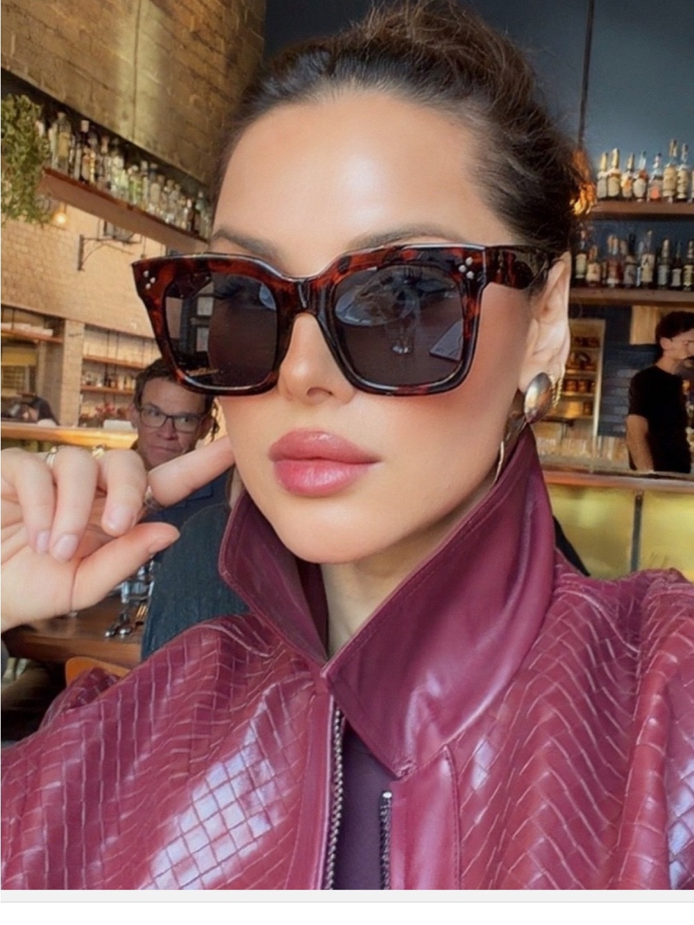 OVERSIZED Sunglasses TILDA 1 Women Lady Flat Top Big Huge Sunnies Gafas SHADZ